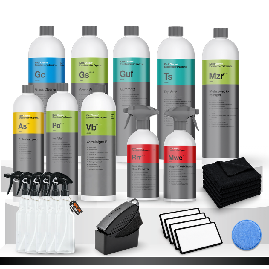 Koch Chemie Komplettpaket Innen & Außen – Das ultimative Auto Pflege Set