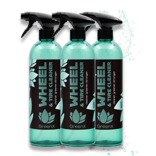 Nanolex GreenX Wheel & Tire Cleaner Felgen- & Reifenreiniger 750ml 3er Set
