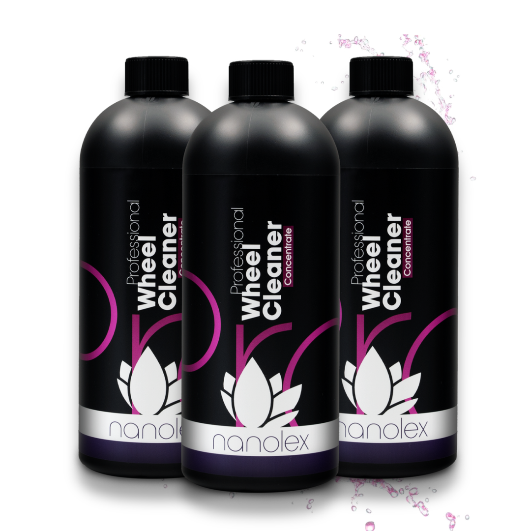 Nanolex Professional Wheel Cleaner Concentrate 3er Set