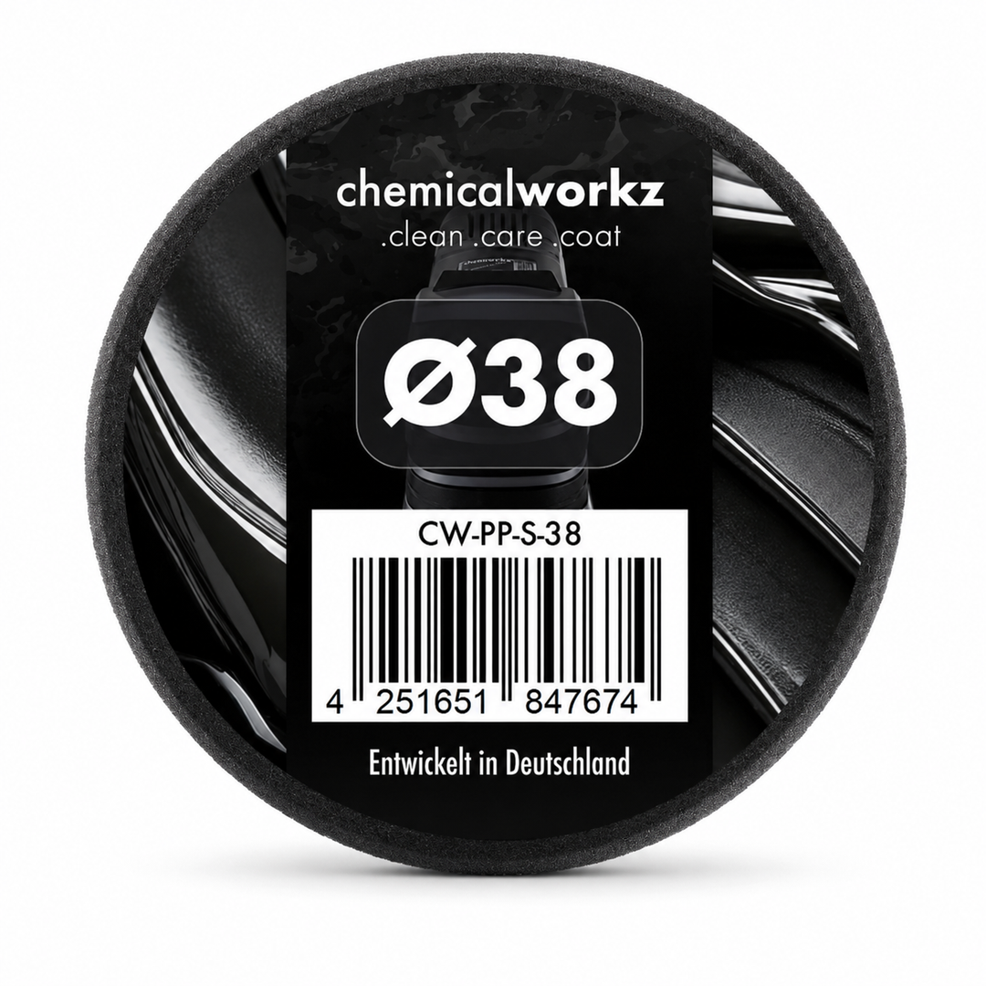 chemicalworkz Fine Finishing Performance Pad 38mm schwarz