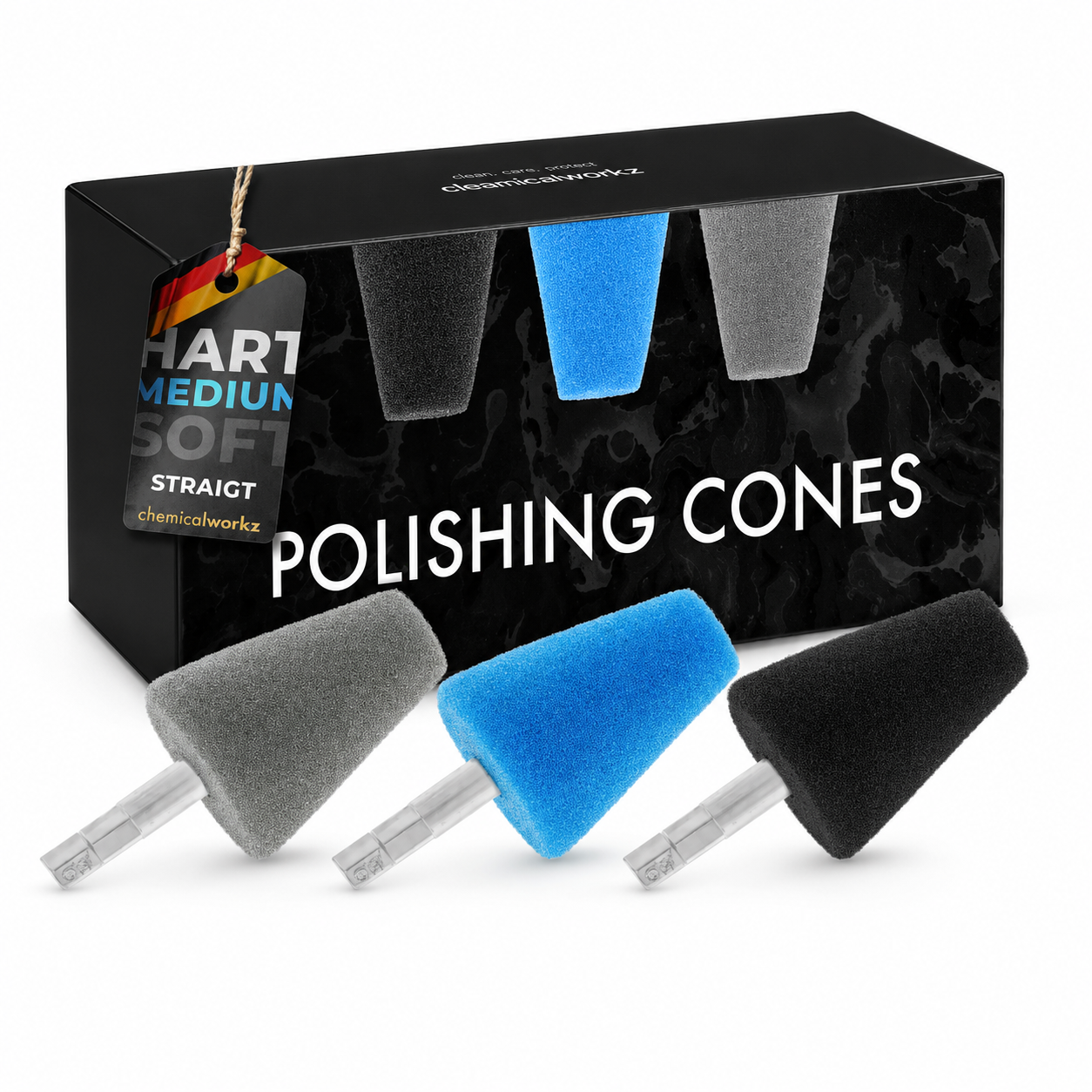chemicalworkz Polishing Cones Straigt Polierkegel Konisch