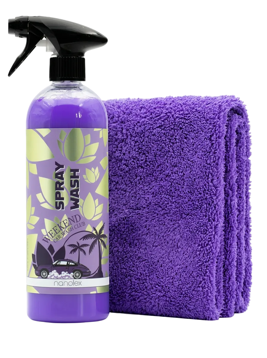 Trockenwäsche + Mikrofasertuch Set Nanolex Spray Wash